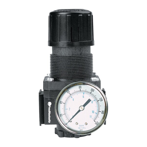 Arrow Pneumatics Pneumasterair Regulator W/ Gauge, 1/2" ARRPR354G - main